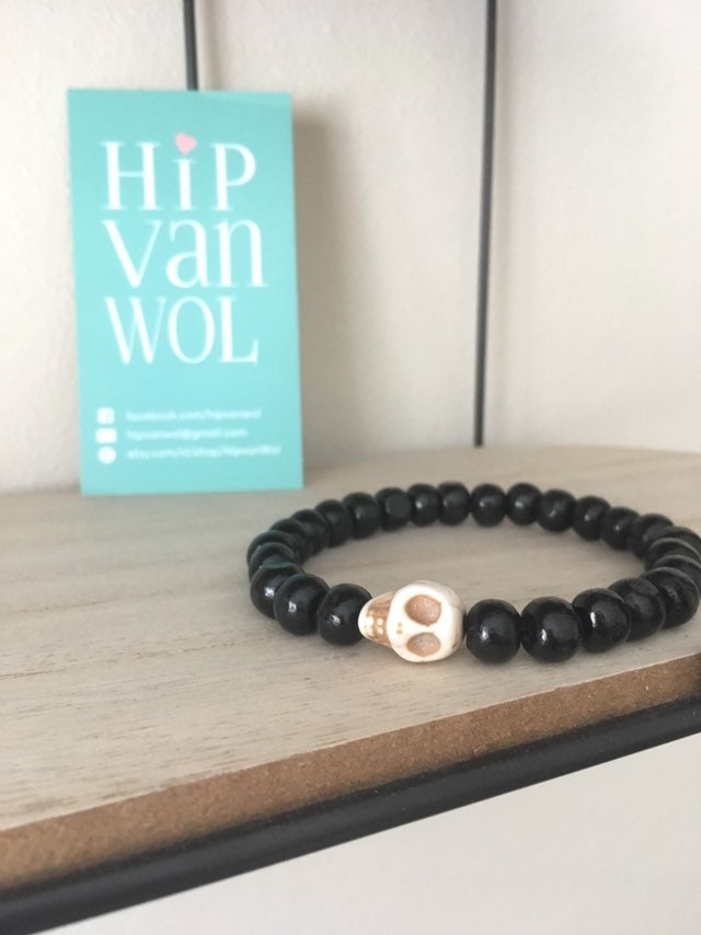Totenkopf Armband von HipvanWol