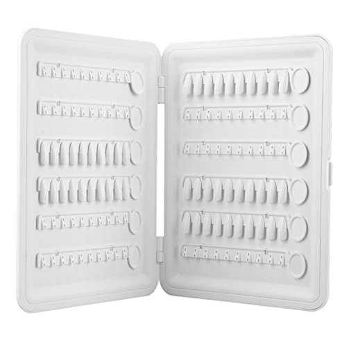 Hiraith 120 Farben Nagelfarbe Display Buch Disassemble Snap on Design Nagel Display Buch mit 120pcs Nagelspitzen Weiß für Manicurist von Hiraith