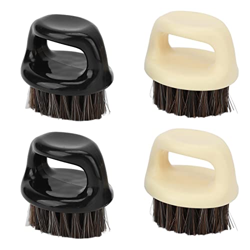 Hiraith 4 Stücke Knuckle Pinsel Bart für Männer Styling Schnurrbart Knuckle Pinsel Weichen Borsten Sweep Bart Männlichen von Hiraith