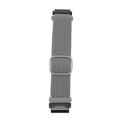 Hiraith Uhrenarmband-Ersatz, Gewebtes, Atmungsaktives Uhrenarmband-Nylon Zur Reparatur (Grau) von Hiraith