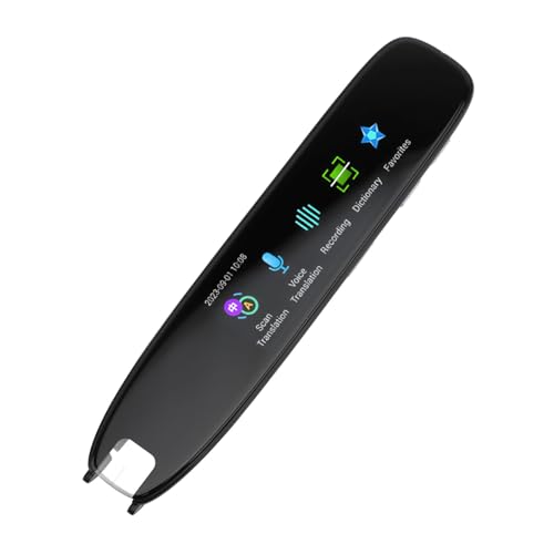 Übersetzungsstift 112 Langages Smart Voice Scanning Dictionary Übersetzer 2.99in OCR Digitaler Text zu Sprache Grau von Hiraith