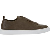 Hirmer Low Top Sneaker aus genarbtem Leder von Hirmer