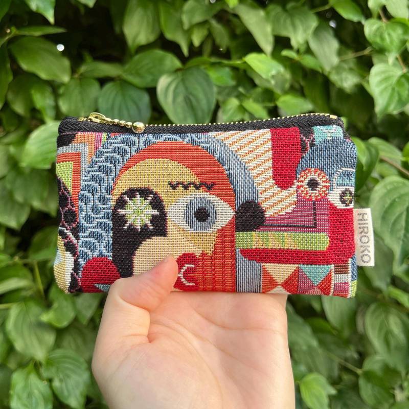 Picasso Mini Tasche, Geldbeutel, Geschenk von HirokoSchuppHandmade