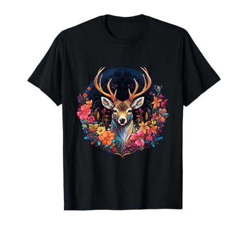Dirndl Hirsch T-Shirt Trachtenshirt Damen Trachten Blumen T-Shirt Dirndl Hirsch T-Shirt Trachtenshirt Damen Trachten Blumen T-Shirt von Hirsch Kollektionen für Herren Damen & Kinder