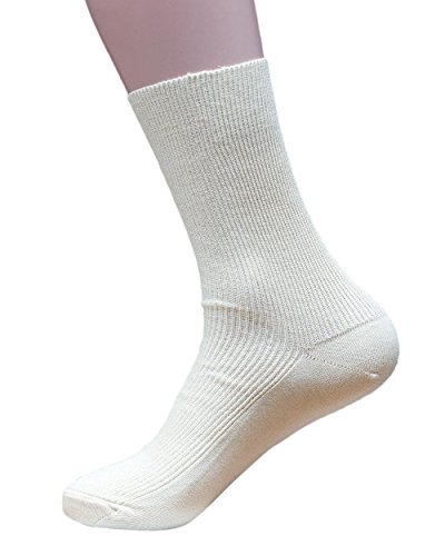Hirsch Natur Premium Basic Socke, Baumwolle (44/46, Natur) von Hirsch Natur