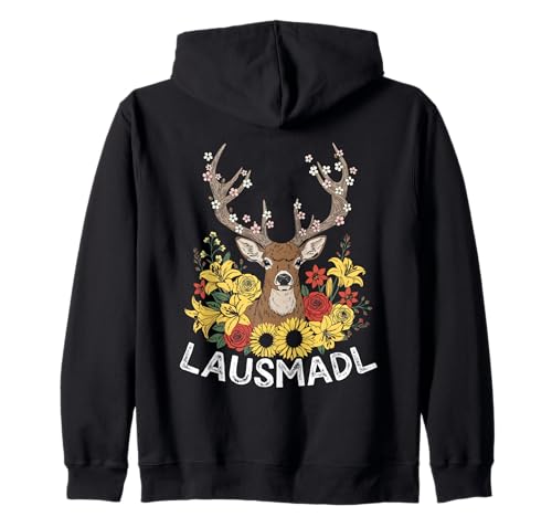 Lausmadl Hirschkopf Trachtenoutfit Kinder Lustig Tracht Kapuzenjacke Lausmadl Hirschkopf Trachtenoutfit Kinder Lustig Tracht Kapuzenjacke von Hirsch Oktoberfest Natur Alpen Lausmadl Hirschkopf