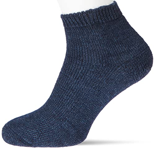 Hirsch Sports, Bettsocken/Wellness Sport Socken Elia mit Plüschsohle, 70% Wolle (kbT), 30% Seide (36/37, Schwarz) von Hirsch Sports