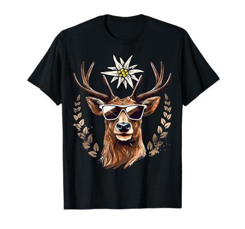 Hirsch T-Shirt Herren Trachtenshirt Ersatz Tracht Trachten T-Shirt Hirsch T-Shirt Herren Trachtenshirt Ersatz Tracht Trachten T-Shirt von Hirsch T-Shirt Herren Trachtenshirt