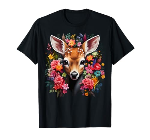 Dirndl Hirsch T-Shirt Reh Trachtenshirt Damen Trachten T-Shirt Dirndl Hirsch T-Shirt Reh Trachtenshirt Damen Trachten T-Shirt von Hirsch Trachten T-Shirts Damen als Dirndl Ersatz