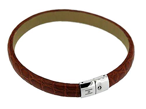 Uhrenarmband Hirsch BraunDurchzugsband Leder 861807792-19 von HIRSCH