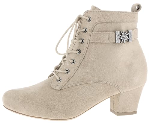 Hirschkogel Damen 3000028 Stiefelette, Taupe, 38 EU von Hirschkogel