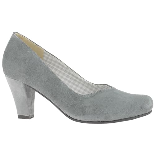 Hirschkogel Damen 3000507 Pumps, Grau Anthrazit 032, 42 EU von Andrea Conti