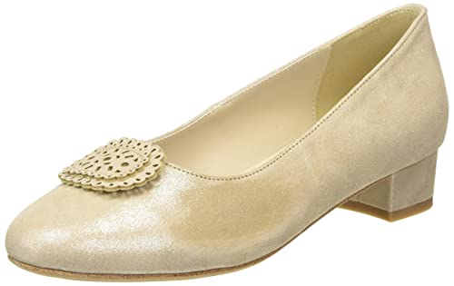 Hirschkogel Damen 3001716 Pumps, Champagner, 42 EU von Hirschkogel