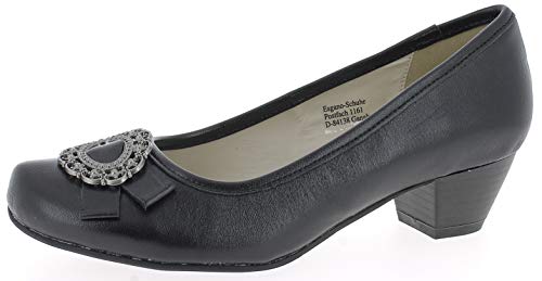 Hirschkogel Damen 3004505 Pumps, Schwarz (Schwarz 002) von Hirschkogel