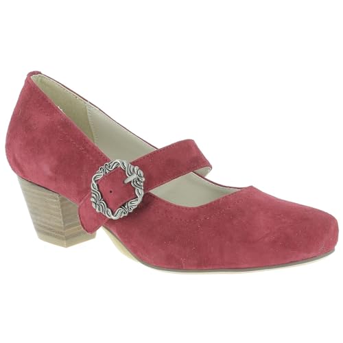 Hirschkogel Damen 3005710 Pumps, Rot (Himbeere 456), 38 EU von Hirschkogel