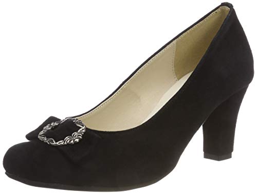 Hirschkogel Damen 3006817 Pumps, Schwarz (Schwarz 002), 37 EU von Hirschkogel