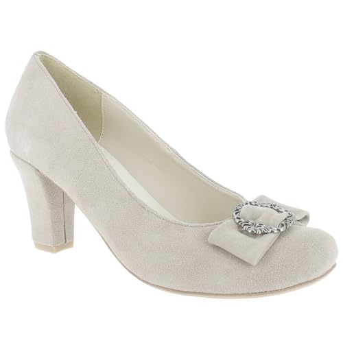 Hirschkogel Damen 3006817 Pumps Grau(Taupe 066) 37 EU von Hirschkogel