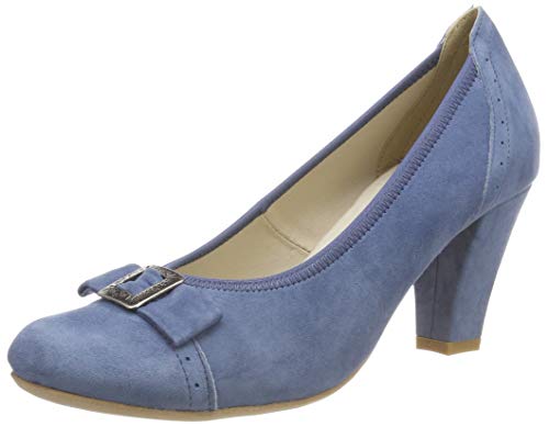 Hirschkogel Damen 3006818 Pumps, Blau (Jeans 274), 36 EU von Hirschkogel