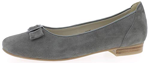 Hirschkogel Damen 3006826 Geschlossene Ballerinas, Grau (Anthrazit 032) von Hirschkogel