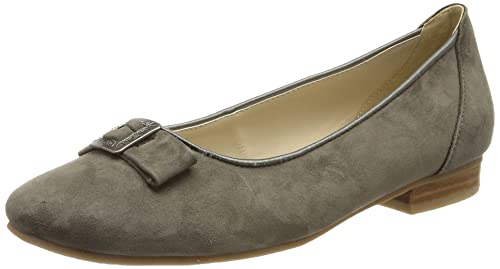 Hirschkogel Damen 3006826 Geschlossene Ballerinas, Grau (Grau 031), 38 EU von Hirschkogel