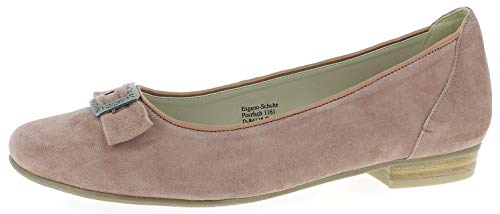 Hirschkogel Damen 3006826 Geschlossene Ballerinas, Pink Altrosa 059, 41 EU von Hirschkogel