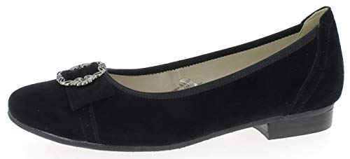 Hirschkogel Damen 3006852 Geschlossene Ballerinas, Schwarz (Schwarz 002), 40 EU von Hirschkogel