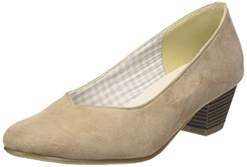 Hirschkogel Damen 3007810 Pumps, Beige (Taupe 066), 35 EU von Hirschkogel