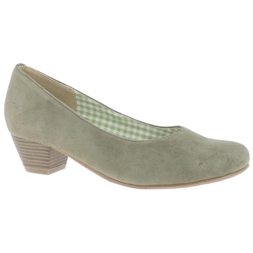 Hirschkogel Damen 3007810 Pumps, Grün (Khaki 046), 40 EU von Hirschkogel