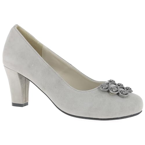 Hirschkogel Damen 3007818 Pumps, Grau (Stein 108) von Hirschkogel