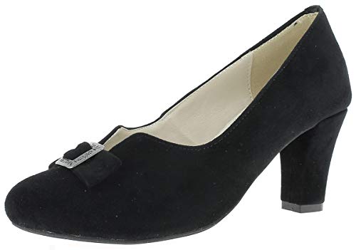 Hirschkogel Damen 3007820 Pumps, Schwarz (Schwarz 002) von Hirschkogel