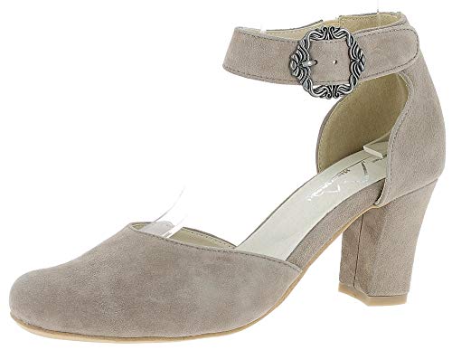 Hirschkogel Damen 3007835 Riemchenpumps, Beige (Taupe 066), 36 EU von Hirschkogel