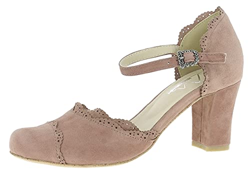 Hirschkogel Damen 3007836 Pumps, Pink (Altrosa 059) von Hirschkogel