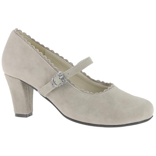 Hirschkogel Damen 3008719 Pumps, Grau (Stein 108) von Hirschkogel