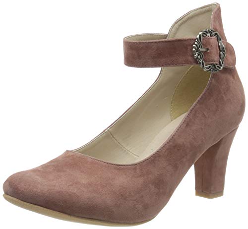 Hirschkogel Damen 3008727 Riemchenpumps, Pink (Altrosa 059), 36 EU von Hirschkogel