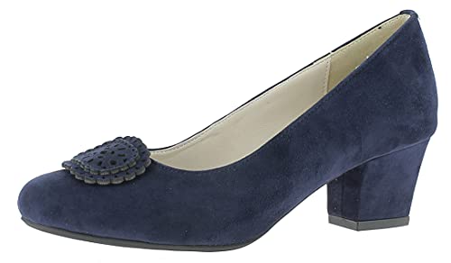 Hirschkogel Damen 3009615 Pumps, Dunkelblau, 36 EU von Hirschkogel