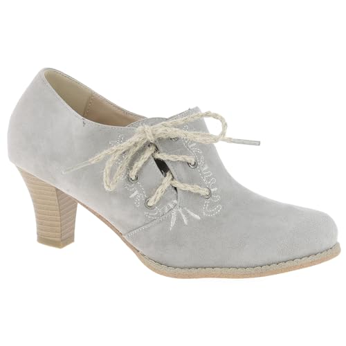 Hirschkogel Damen 3547808 Pumps, Grau (Stein 108) von Hirschkogel