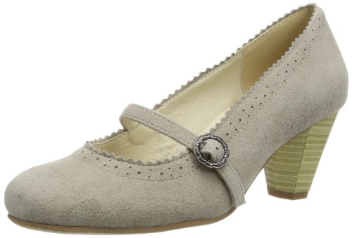 Hirschkogel Damen 3597428 Pumps, Grau (Taupe 066) von Hirschkogel