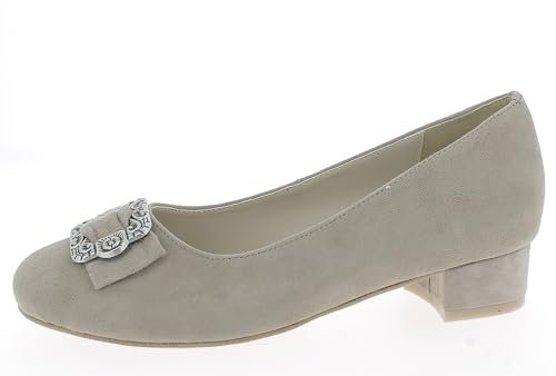 Hirschkogel Damen Ballerina Ballerinas, Stein, 37 EU von Hirschkogel