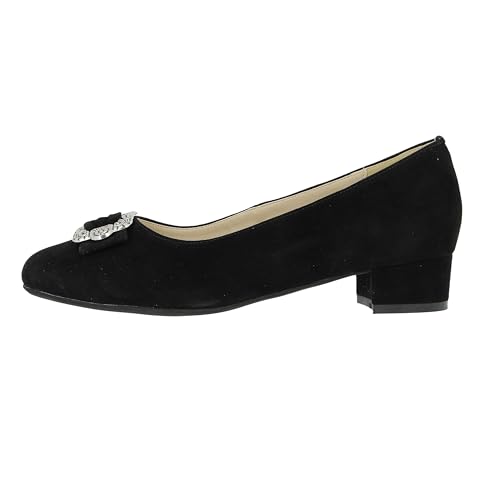 Hirschkogel Damen Ballerina Ballerinas, schwarz, 35 EU von Hirschkogel