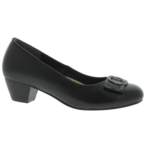 Hirschkogel Damen Ballerina Ballerinas, schwarz, 42 EU von Hirschkogel