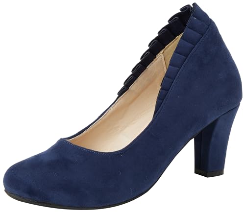 Hirschkogel Damen Pumps, d.blau, 39 EU von Hirschkogel