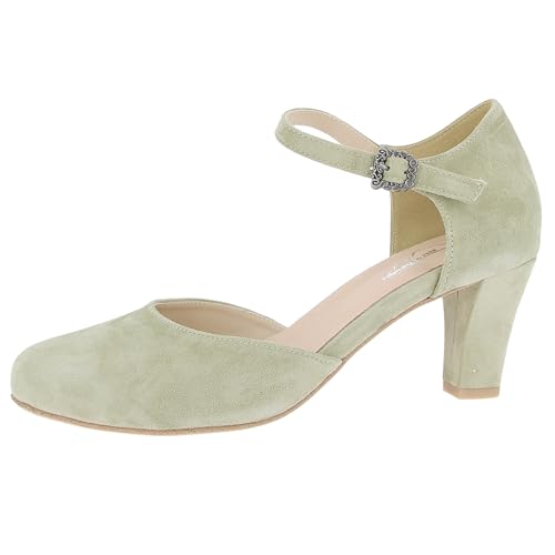 Hirschkogel Damen Pumps, pastellgrün, 40 EU von Hirschkogel