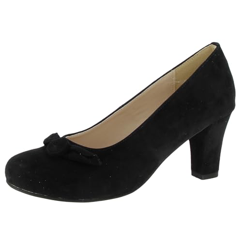 Hirschkogel Damen Pumps, schwarz, 41 EU von Hirschkogel