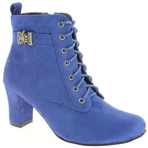 Hirschkogel Damen Stiefelette, Kobalt, 39 EU Hirschkogel Damen Stiefelette, Kobalt, 39 EU von Hirschkogel