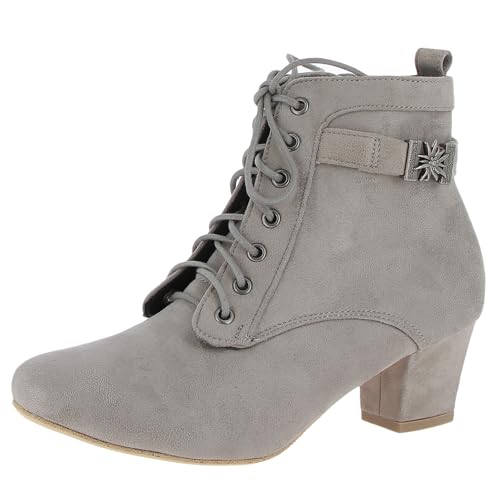 Hirschkogel Damen Stiefelette, grau, 35 EU von Hirschkogel