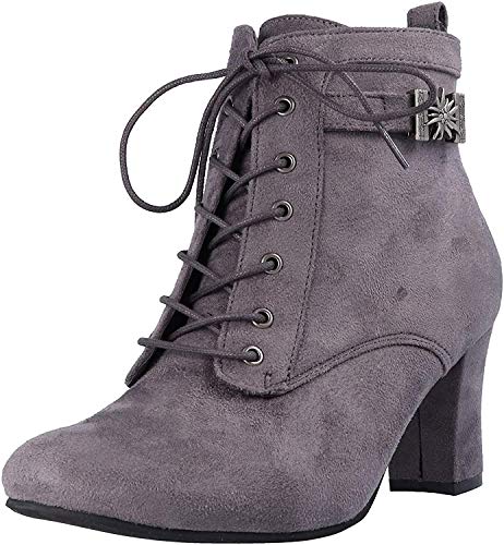 Hirschkogel Damen Stiefelette, grau, 36 EU von Hirschkogel