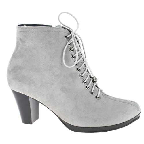 Hirschkogel Damen Stiefelette, grau, 38 EU Hirschkogel Damen Stiefelette, grau, 38 EU von Hirschkogel