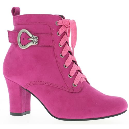 Hirschkogel Damen Stiefelette, pink, 43 EU Hirschkogel Damen Stiefelette, pink, 43 EU von Hirschkogel