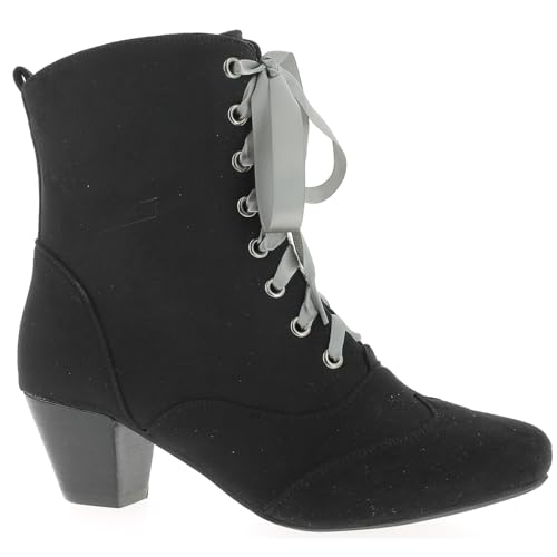 Hirschkogel Damen Stiefelette, schwarz, 36 EU von Hirschkogel