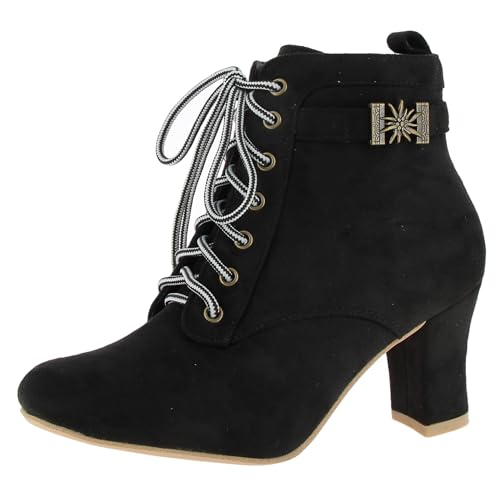 Hirschkogel Damen Stiefelette, schwarz, 36 EU Hirschkogel Damen Stiefelette, schwarz, 36 EU von Hirschkogel